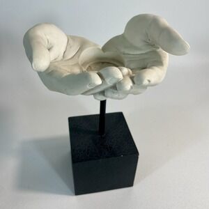 Vitruvian Collection Healing Hands Tea Light/ Votive Candle Holder by TMS